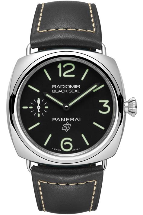 black seal panerai replica|panerai radiomir black seal pam00183.